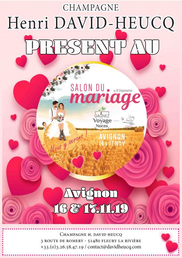 SALON DU MARIAGE - AVIGNON - 15 & 16 NOVEMBRE