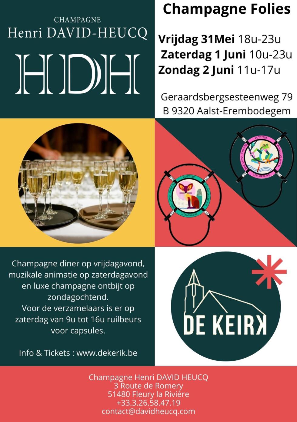 CHAMPAGNE FOLIES @DE KEIRK